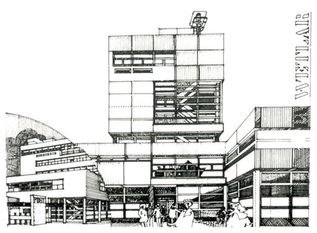 Postamt Wetzlar Zeichnung